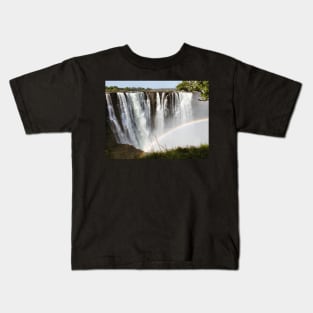 Victoria Falls with Rainbow Kids T-Shirt